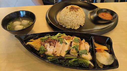 Pumpkin Chicken Rice Cafe