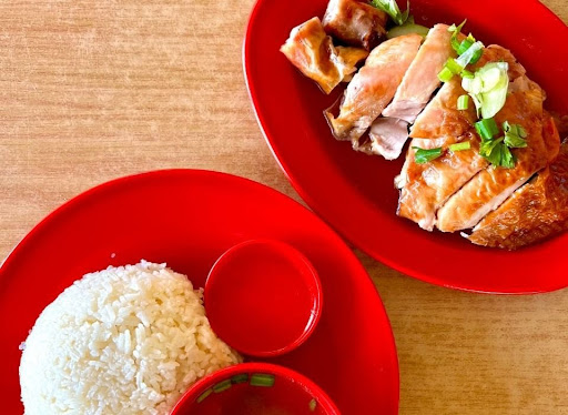 Hainanese Chicken Rice Gong Badak