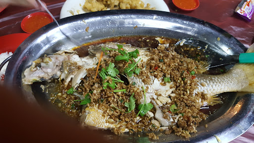 Zu Qiu Seafood Corner Restaurant, Pontian, Johore. Zu Qiu Seafood Corner Restaurant, Pontian, Johore.