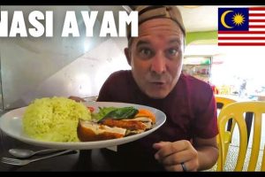 Rasa Asul Nasi Ayam di Kapit, Malaysia: Pengalaman Makan yang Tidak Terlupakan